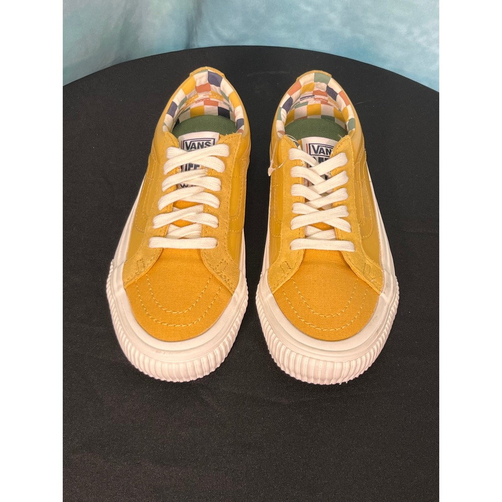 Vans x Karina Rozunko Style 36 Decon SF Mustard Yellow Sneakers 6.5 Women - Picture 5 of 9